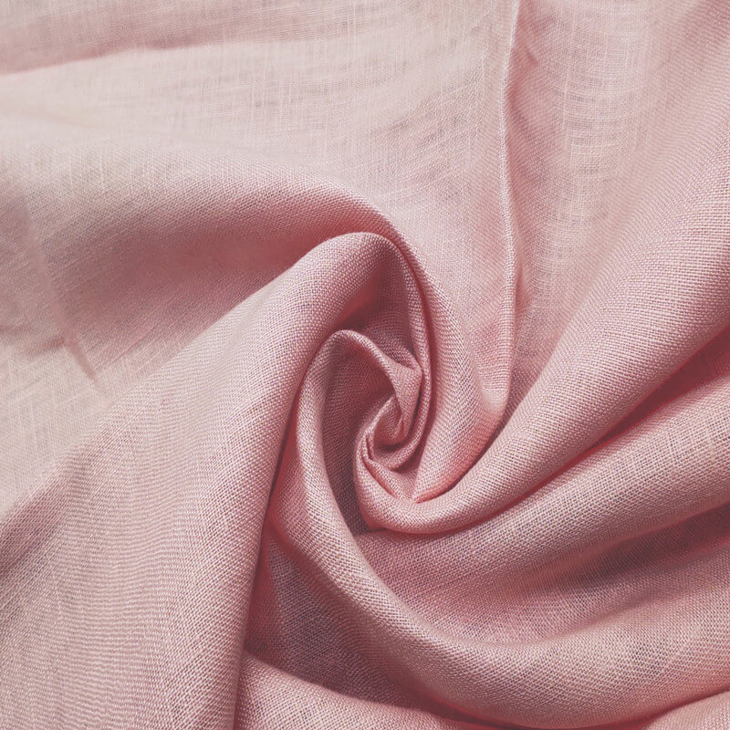 Dress Solid Linen Woven Fabric for Blouse Wholesale Supplier