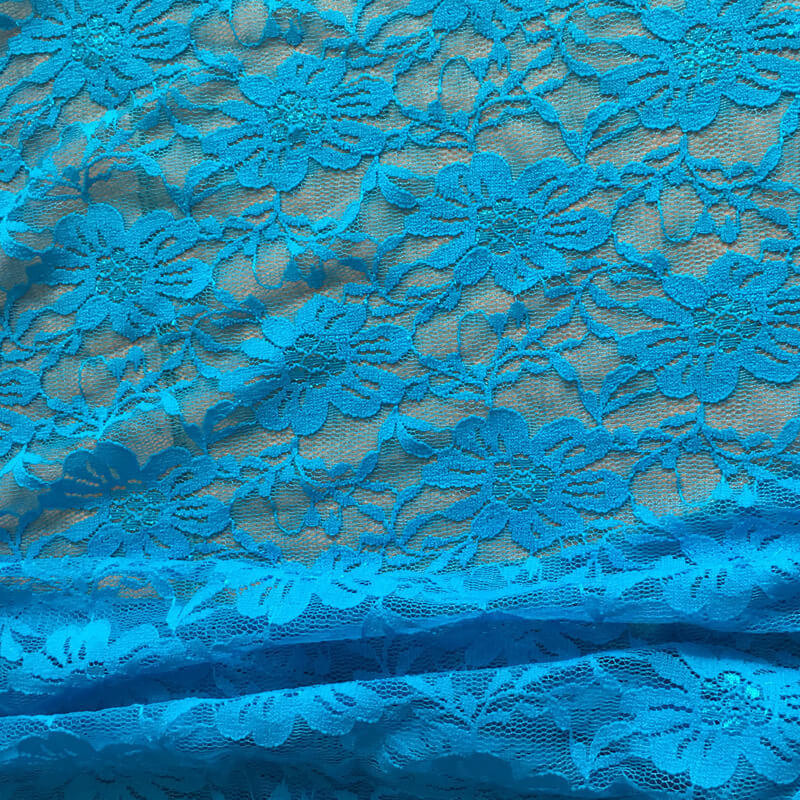 Lace Trim Lace Fabric Chrysanthemum Nylon Warp Knit for Lingerie Whole