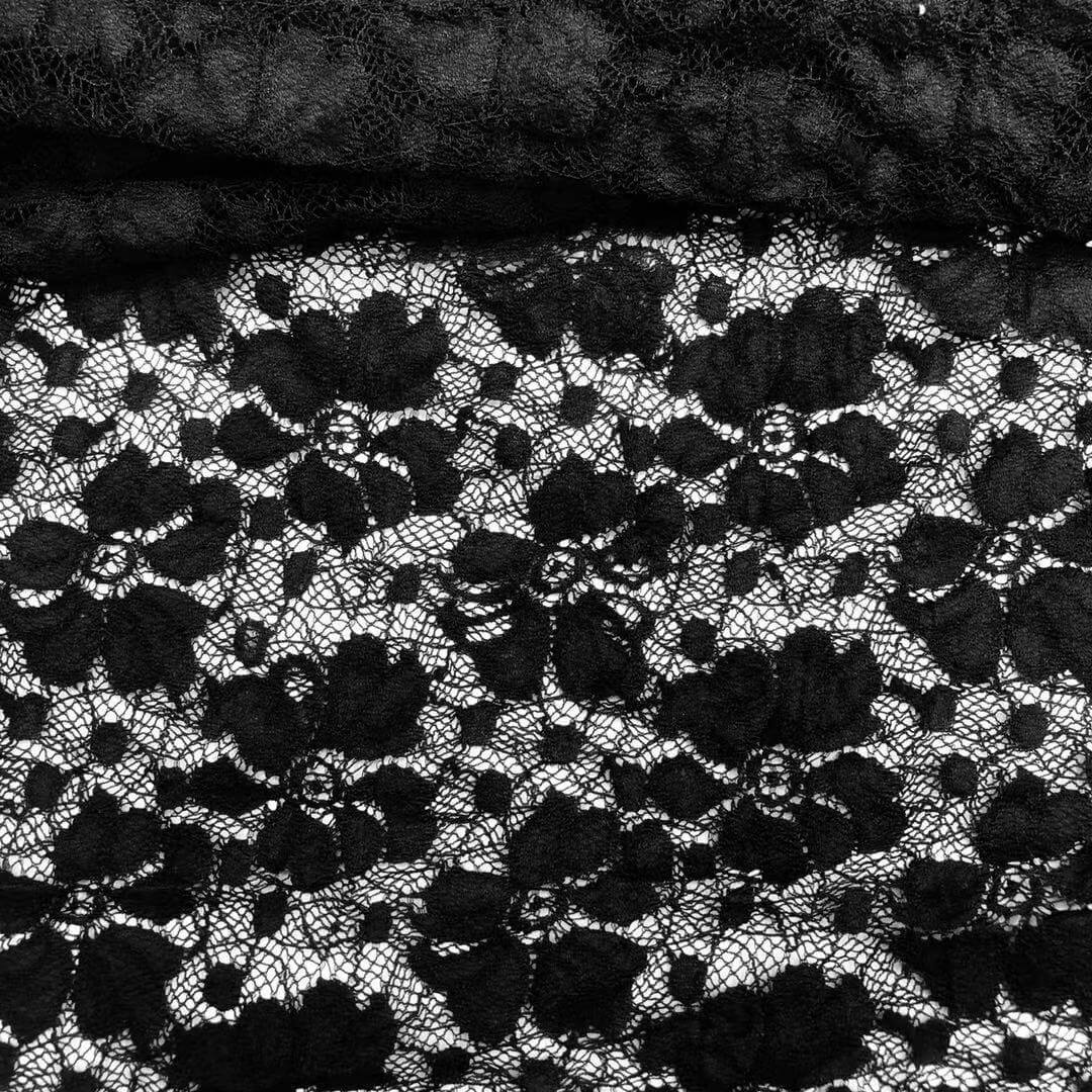 Lace Fabric Dress Bridal Nylon Warp Knit for Women's Wear Wholesale Su 5