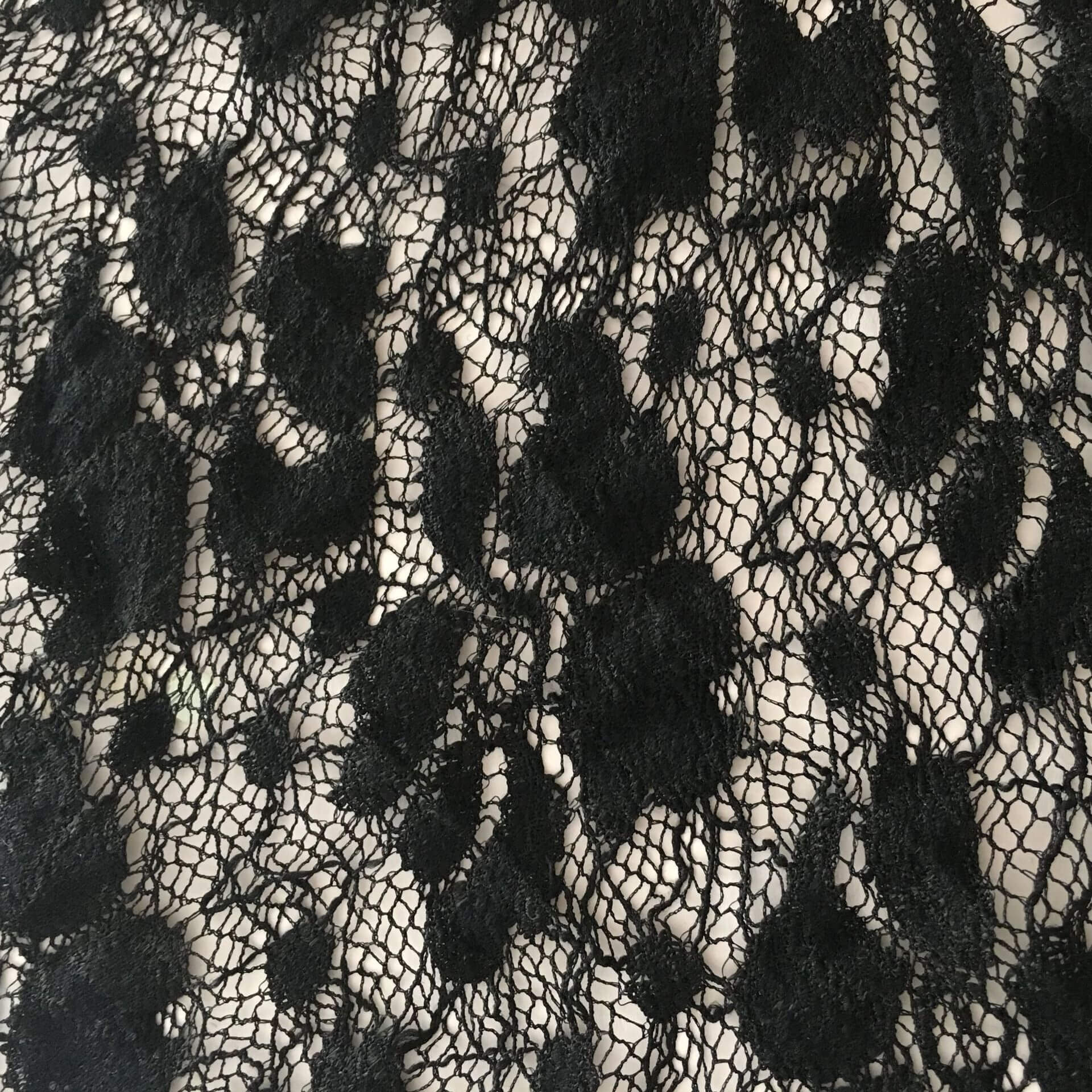 Lace Fabric Dress Bridal Nylon Warp Knit for Women's Wear Wholesale Su 6