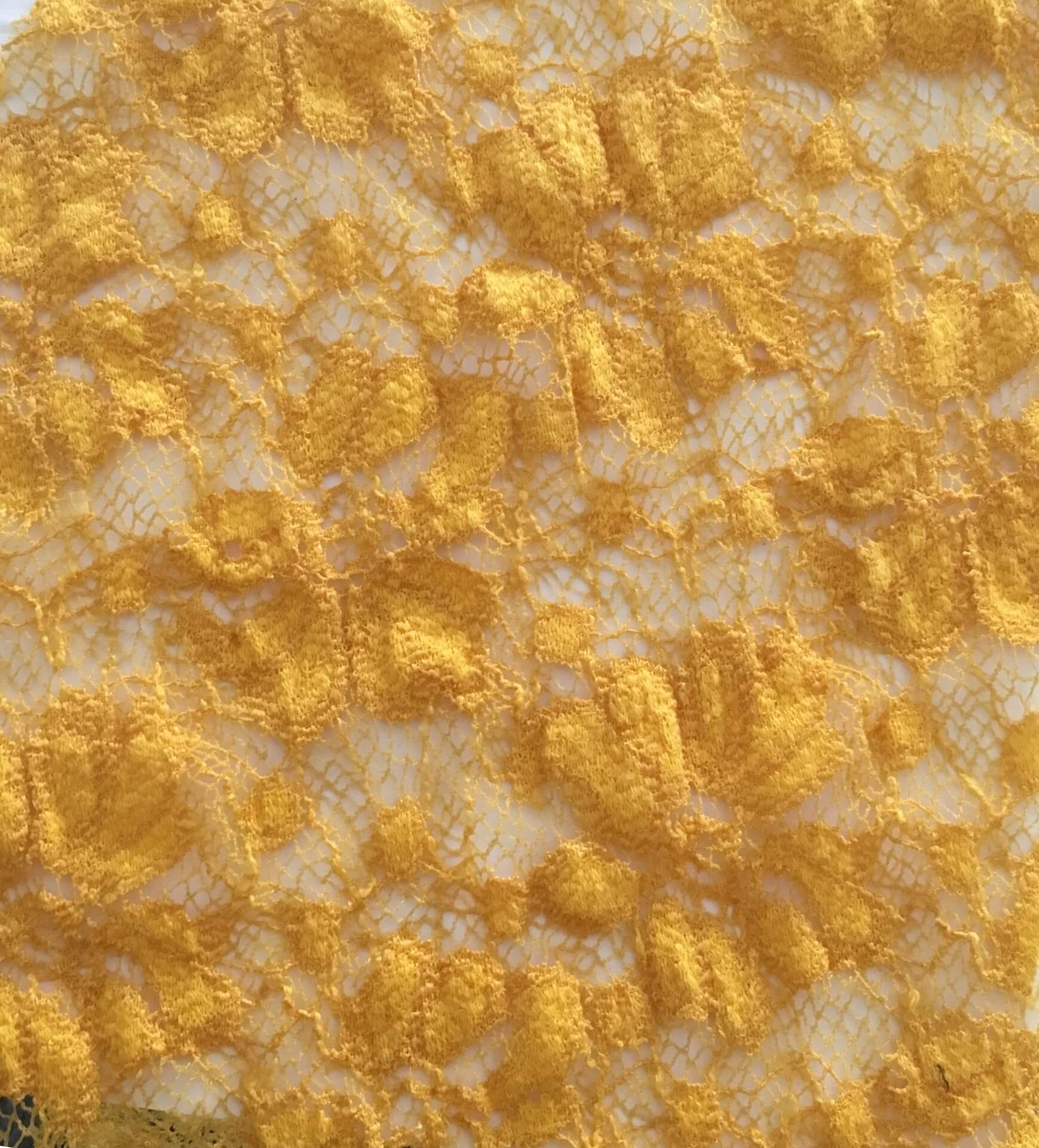 Lace Fabric Dress Bridal Nylon Warp Knit for Women's Wear Wholesale Su 9