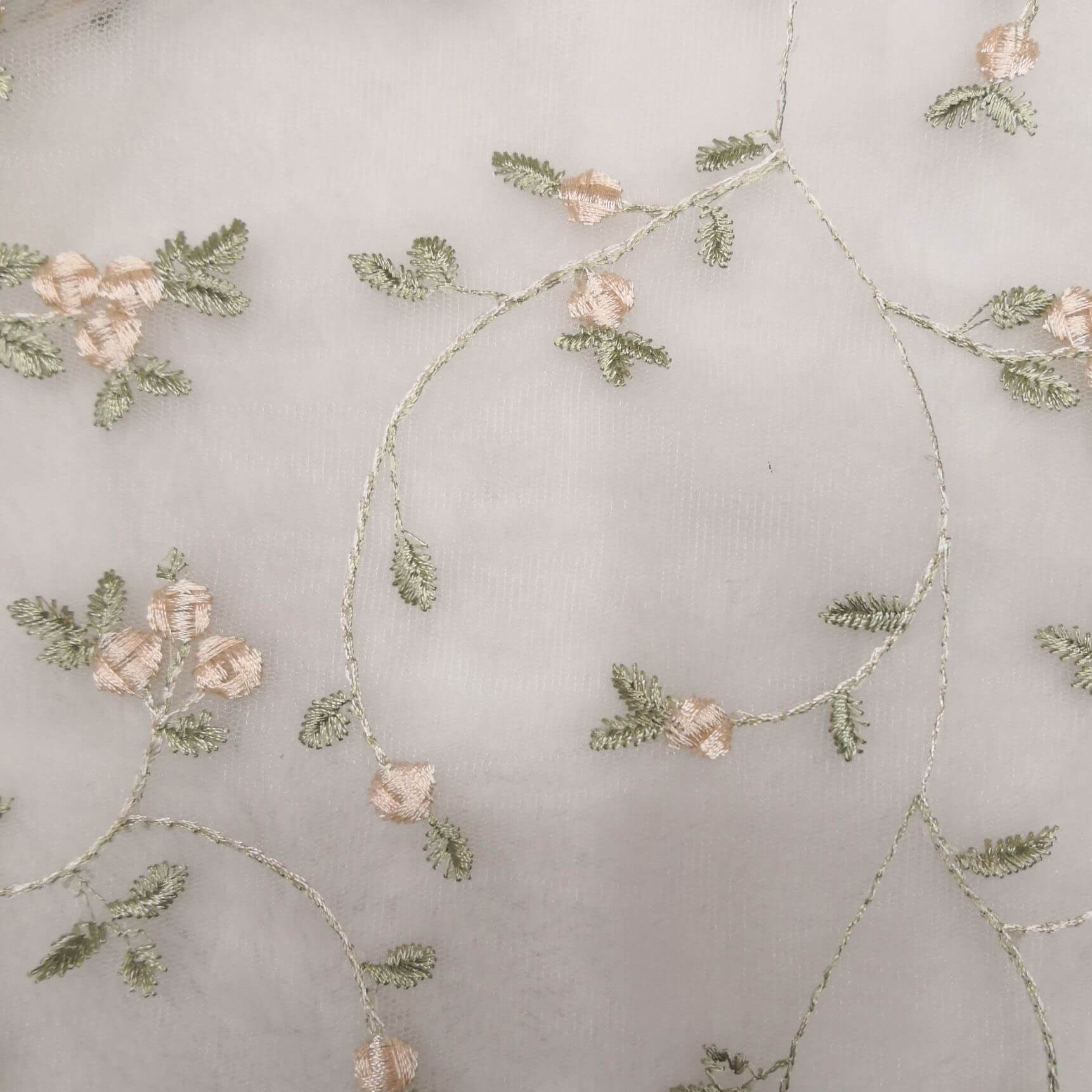 Dress Ditsy Floral Kids Polyester Lace Fabric for Women's Wear Wholesa