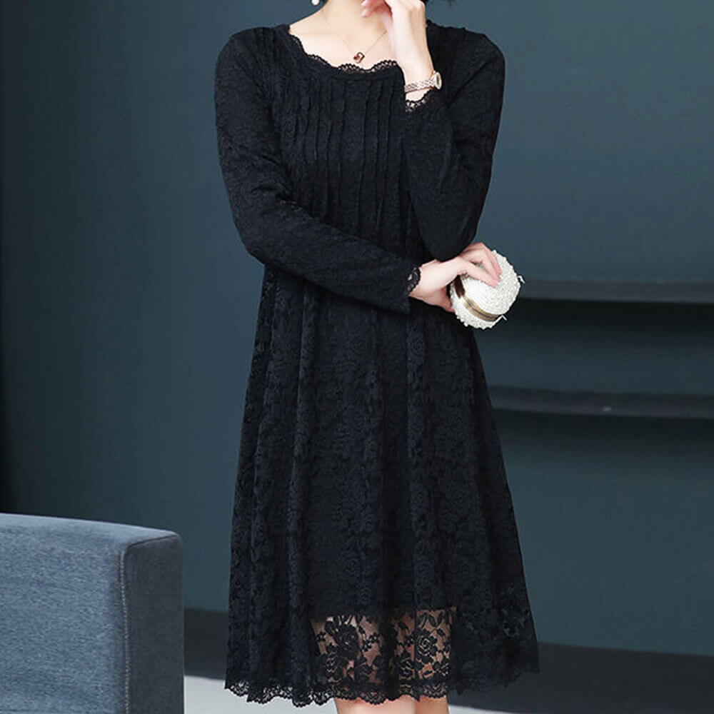 Lace Fabric Dress Peony Nylon Warp Knit for Women's Wear Wholesale Sup 4