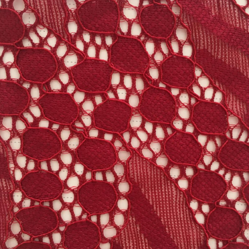Lace Trim Nylon Warp Knit Lace Fabric for Apparel Wholesale Supplier 12