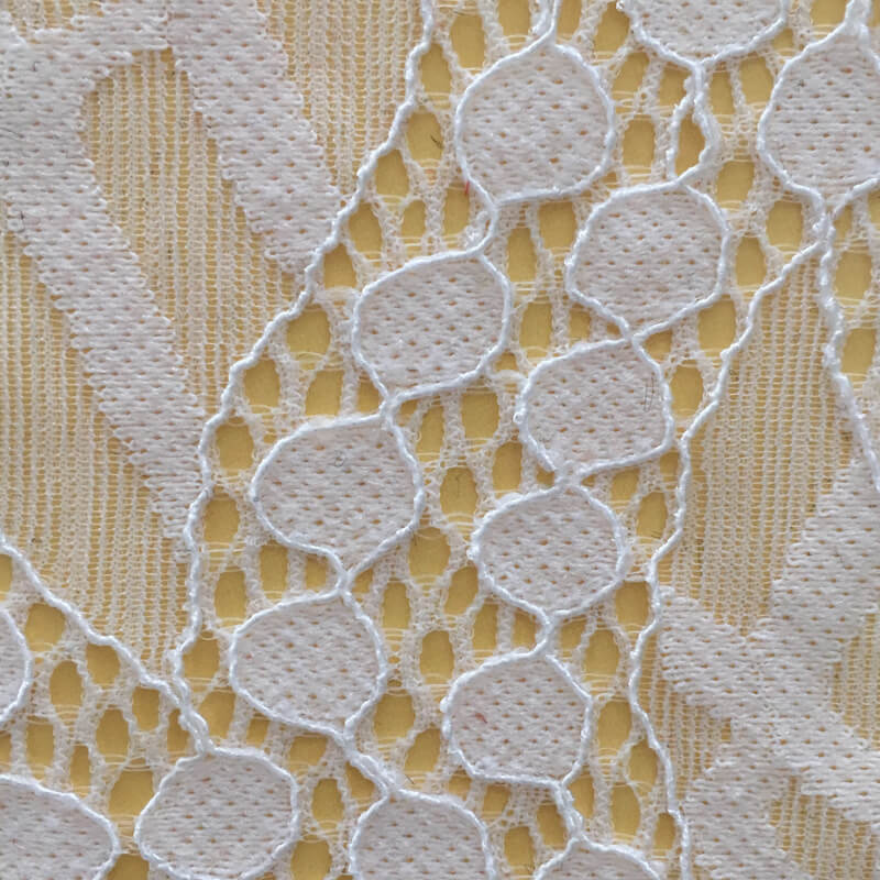 Lace Trim Nylon Warp Knit Lace Fabric for Apparel Wholesale Supplier 16