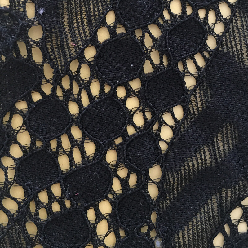 Lace Trim Nylon Warp Knit Lace Fabric for Apparel Wholesale Supplier 6