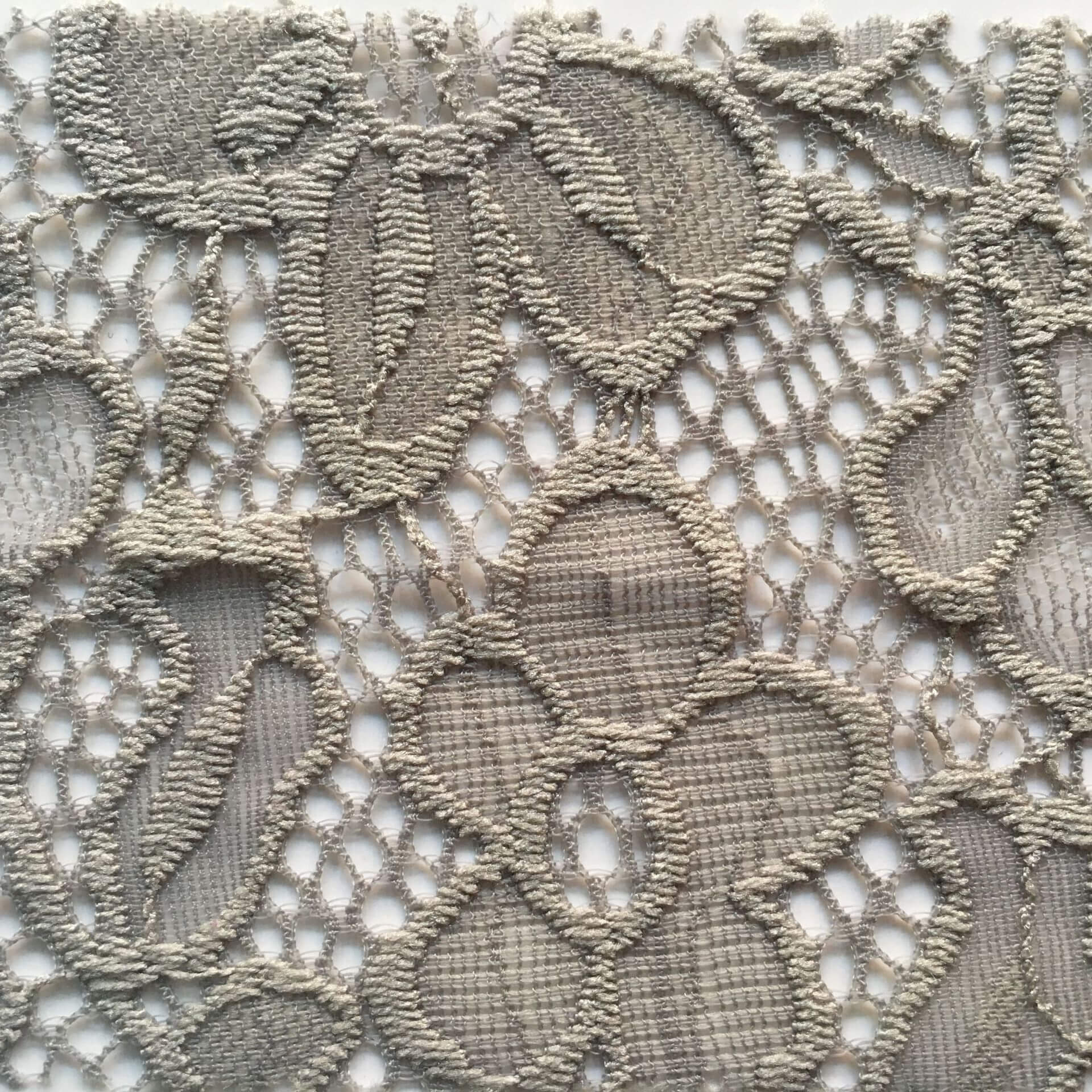 Lace Fabric Cutwork Nylon Warp Knit Wholesale Supplier 12