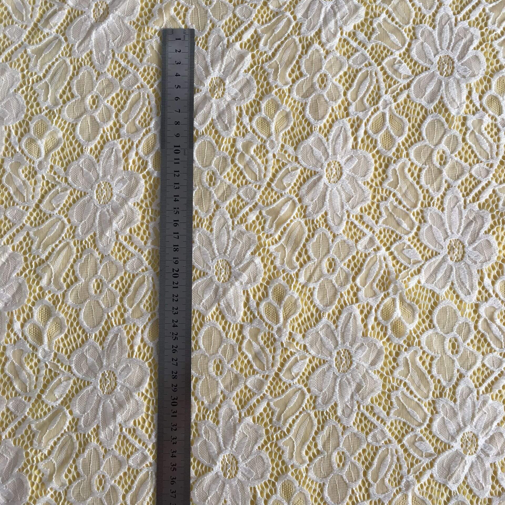 Lace Fabric Cutwork Nylon Warp Knit Wholesale Supplier 5