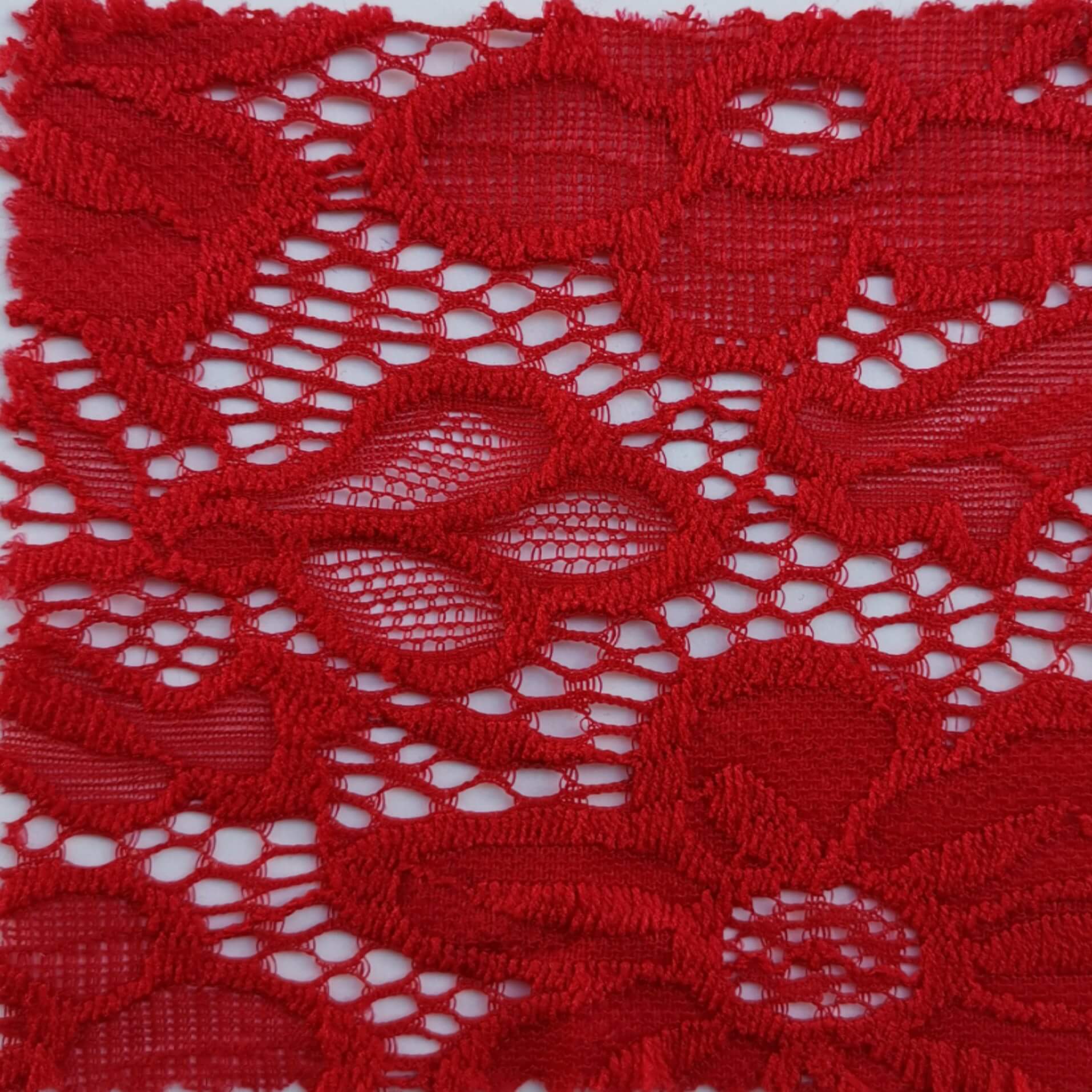 Lace Fabric Cutwork Nylon Warp Knit Wholesale Supplier 6