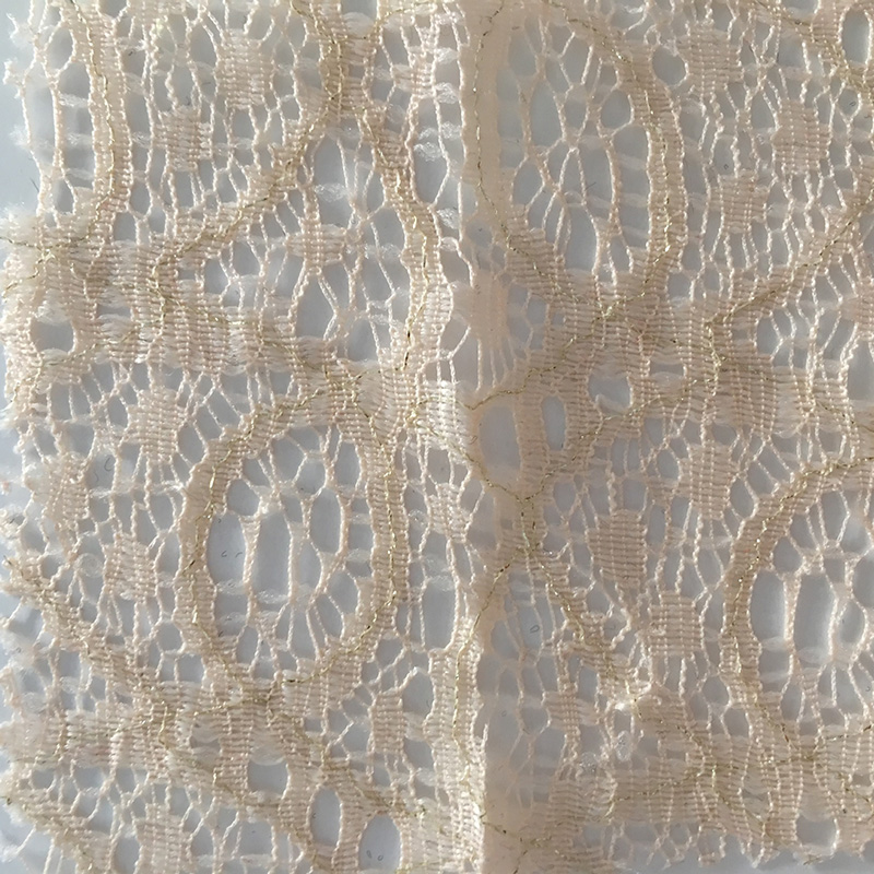 Lace Fabric Dress Cutwork Nylon for Women's Wear Wholesale Supplier 12