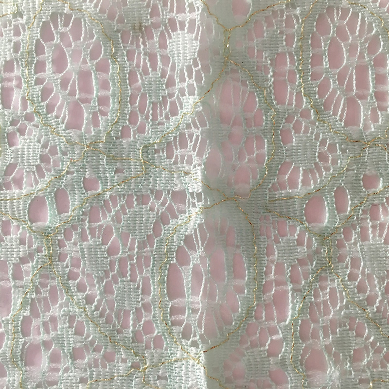 Lace Fabric Dress Cutwork Nylon for Women's Wear Wholesale Supplier 13