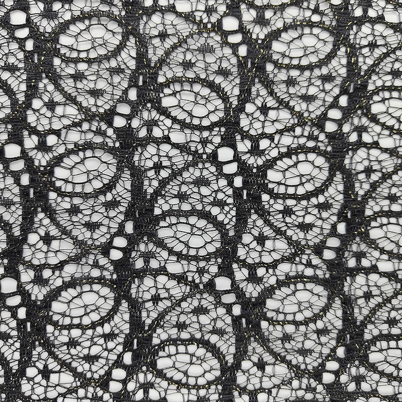 Lace Fabric Dress Cutwork Nylon for Women's Wear Wholesale Supplier 14