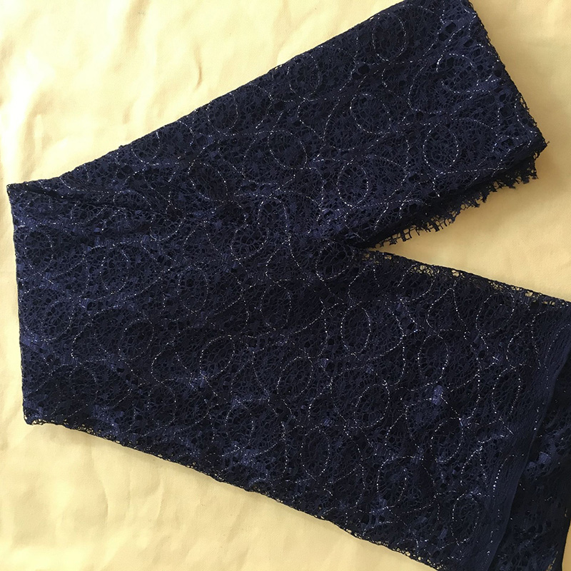 Lace Fabric Dress Cutwork Nylon for Women's Wear Wholesale Supplier 15