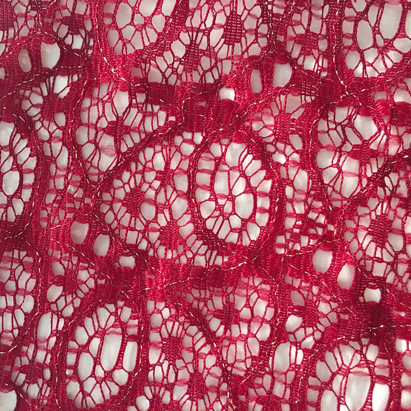 Lace Fabric Dress Cutwork Nylon for Women's Wear Wholesale Supplier 5