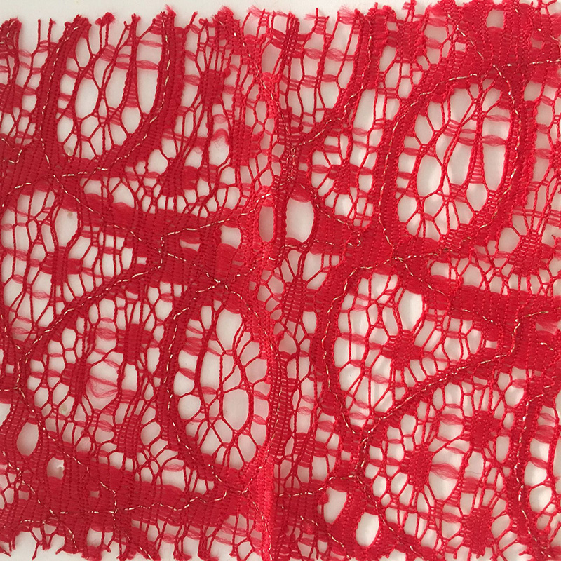 Lace Fabric Dress Cutwork Nylon for Women's Wear Wholesale Supplier 9