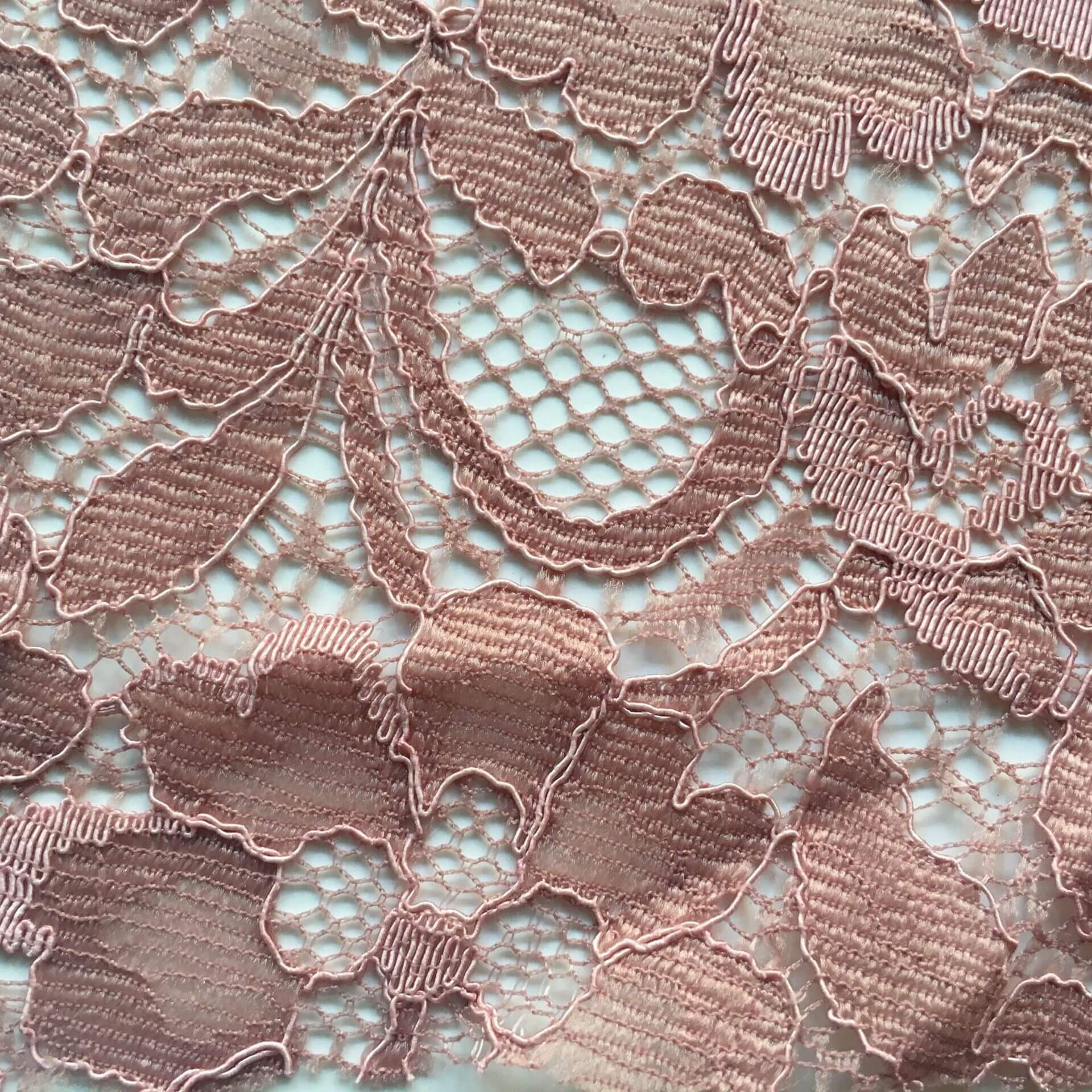 Lace Fabric Dress Cutwork Nylon for Women's Wear Wholesale Supplier 8