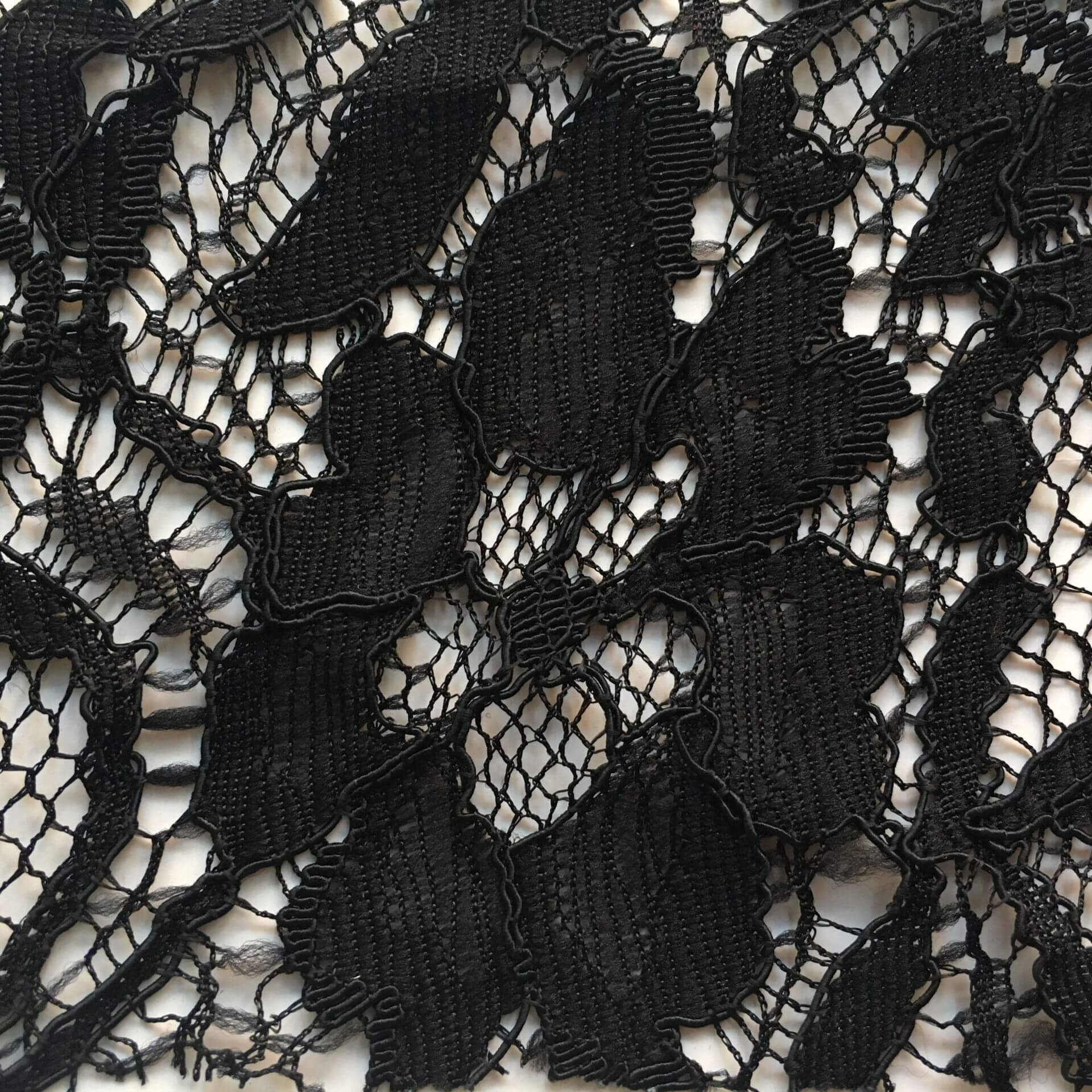 Lace Fabric Dress Cutwork Nylon for Women's Wear Wholesale Supplier 9