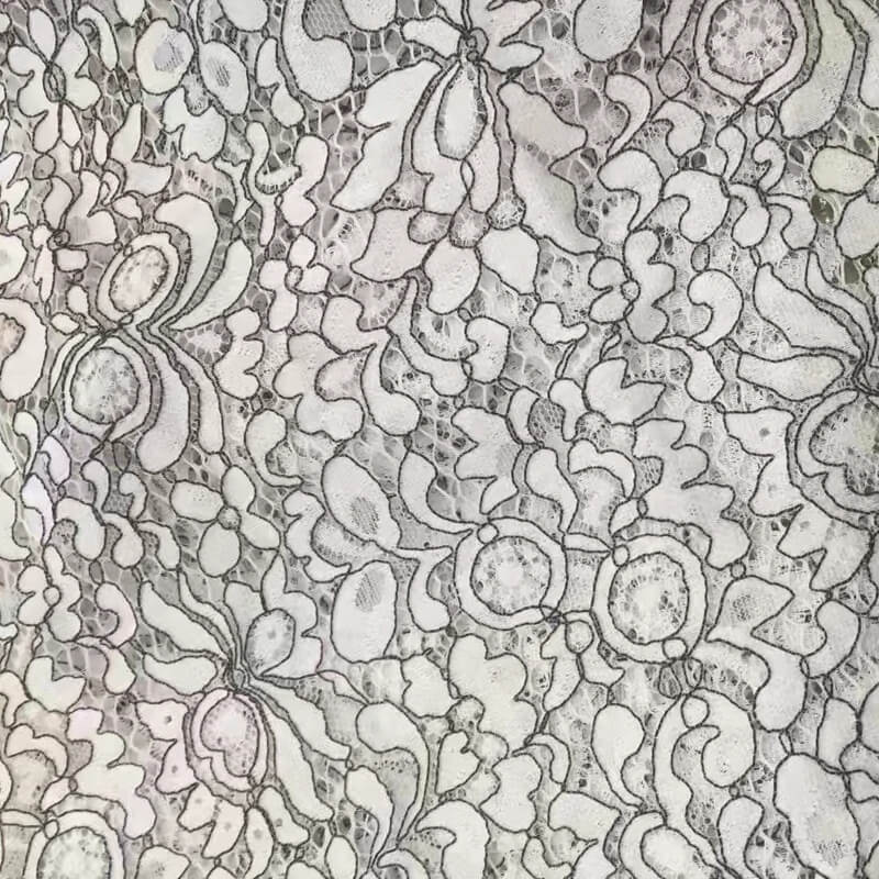 Lace Trim Nylon Lace Fabric for Apparel Wholesale Supplier