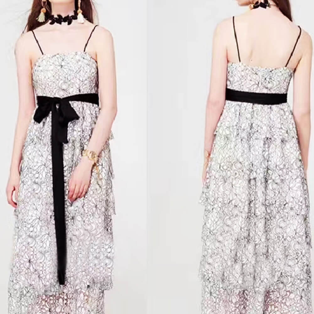 Lace Trim Nylon Lace Fabric for Apparel Wholesale Supplier 12