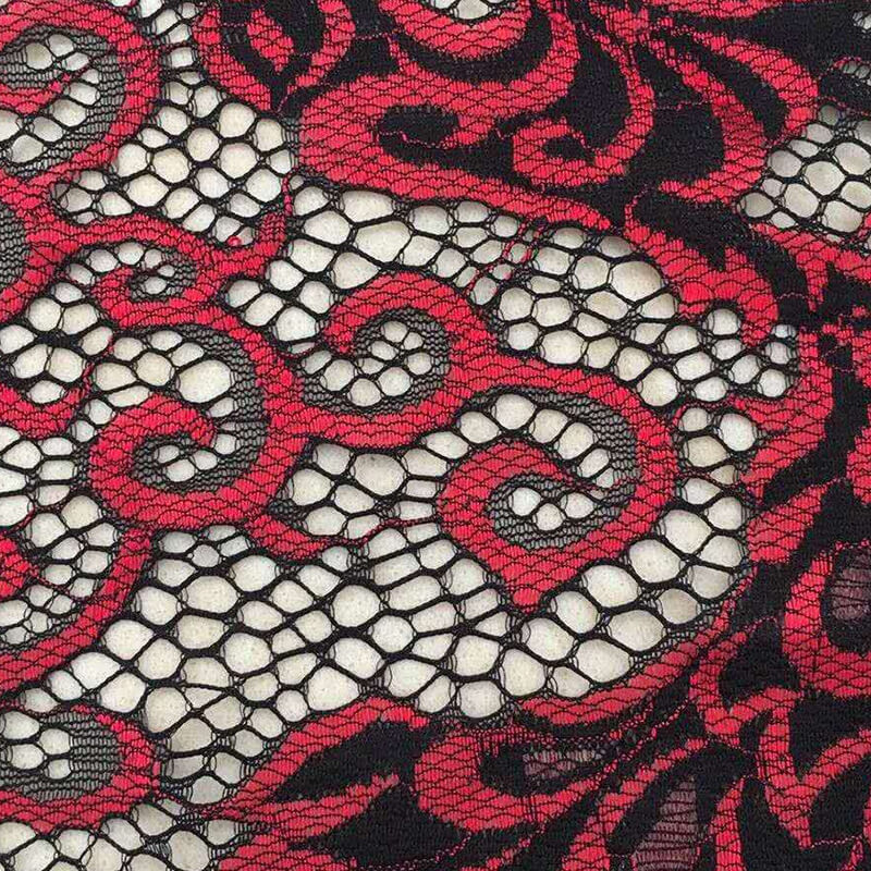 Lace Trim Lace Fabric Phoenix Nylon for Apparel Wholesale Supplier 12