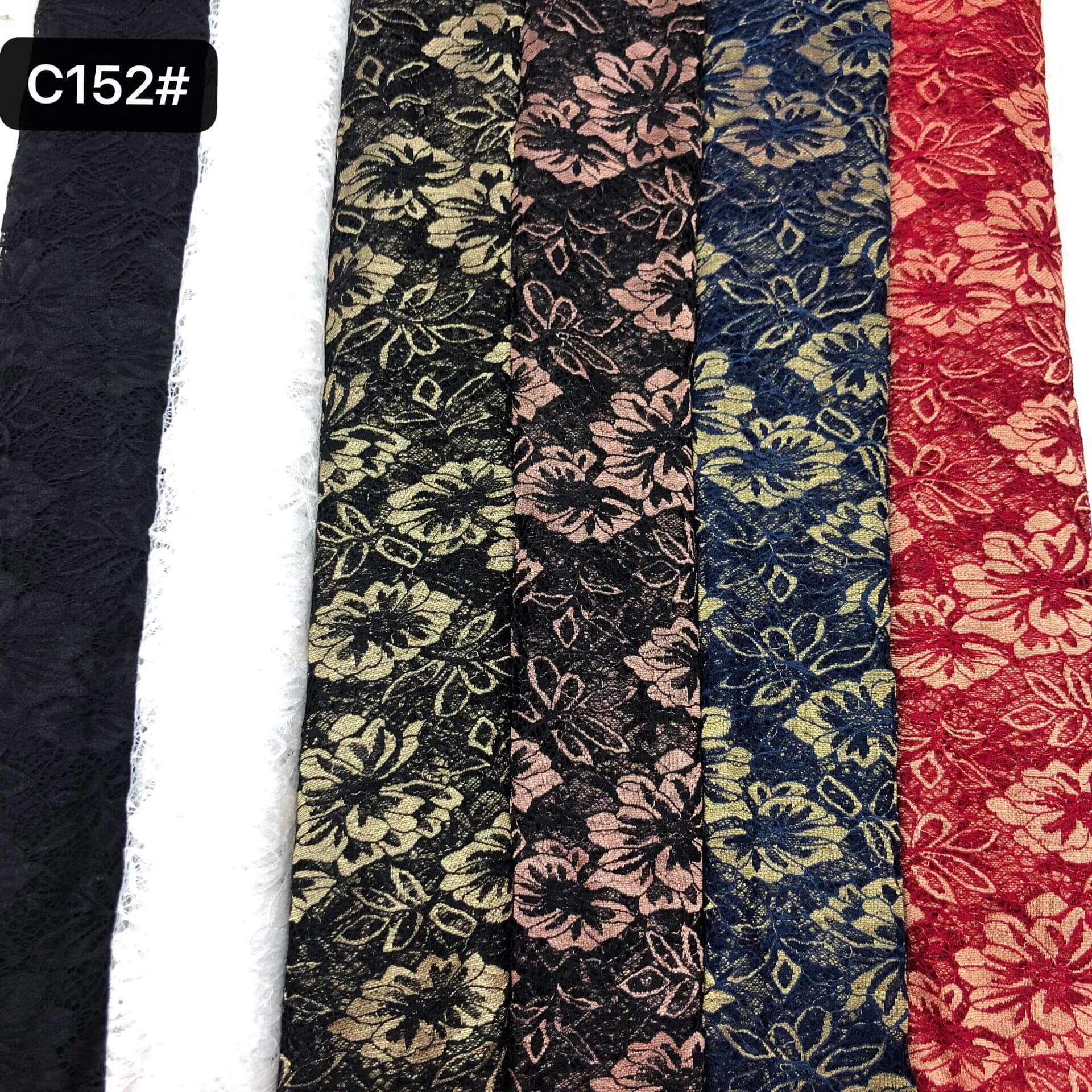 Lace Fabric Women's Kids Nylon for Women's Wear Wholesale Supplier 11