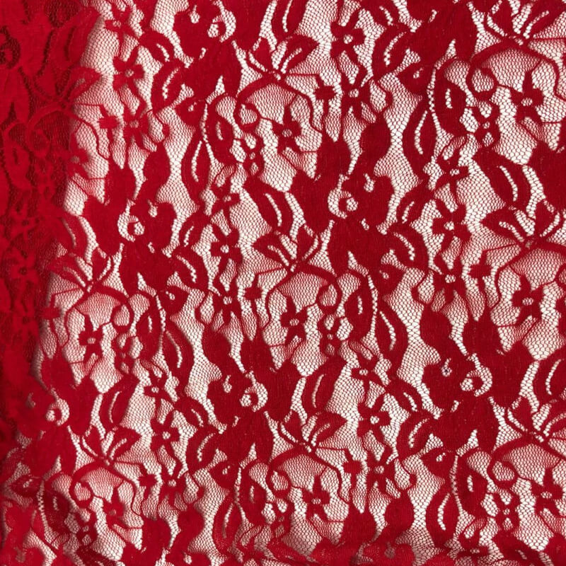Lace Trim Nylon Warp Knit Lace Fabric for Apparel Wholesale Supplier