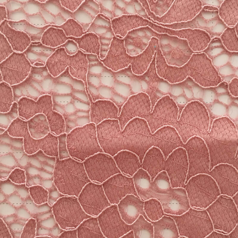 Lace Fabric Cutwork Nylon Warp Knit Wholesale Supplier 10