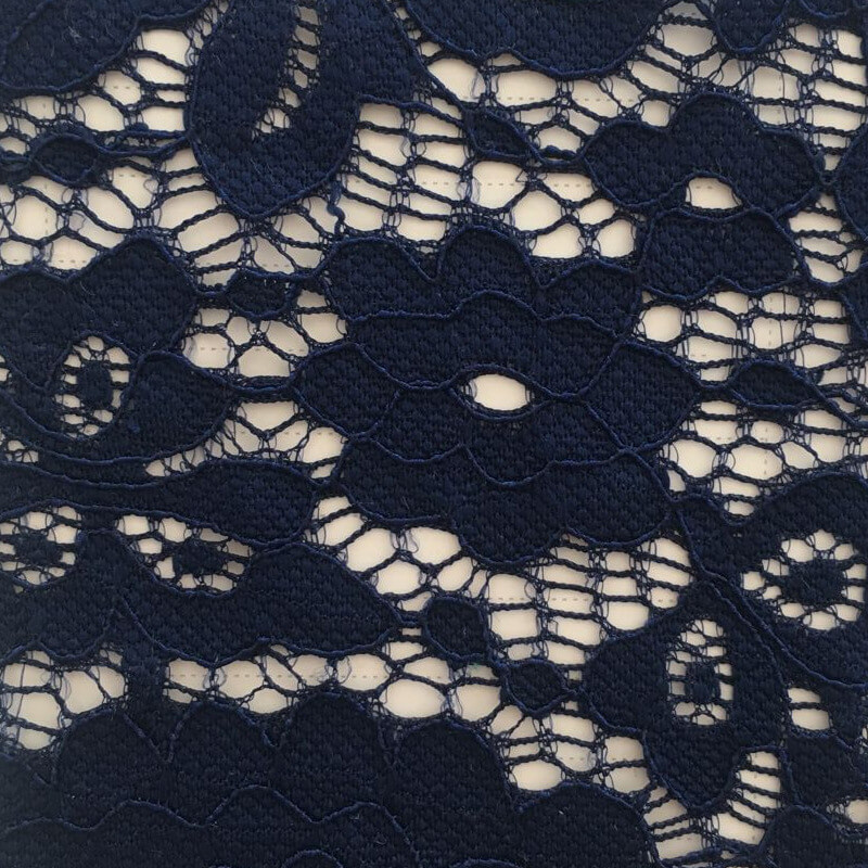 Lace Fabric Cutwork Nylon Warp Knit Wholesale Supplier 11