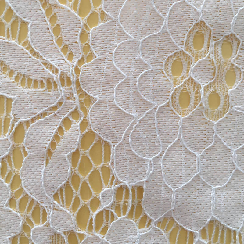 Lace Fabric Cutwork Nylon Warp Knit Wholesale Supplier 14