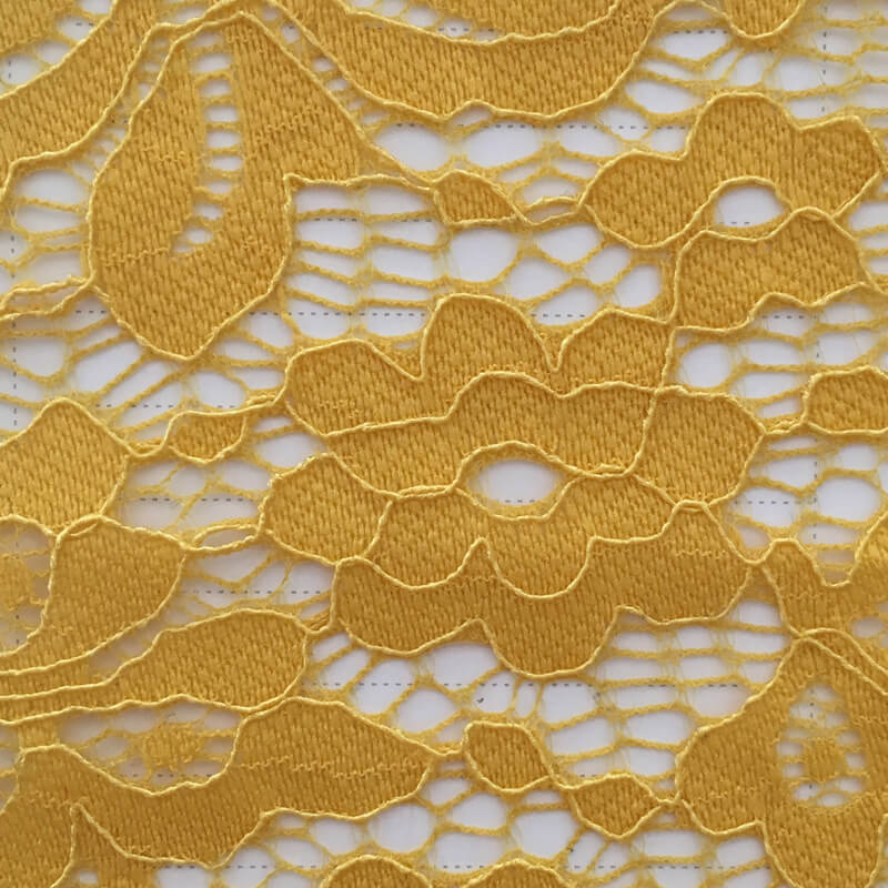 Lace Fabric Cutwork Nylon Warp Knit Wholesale Supplier 9