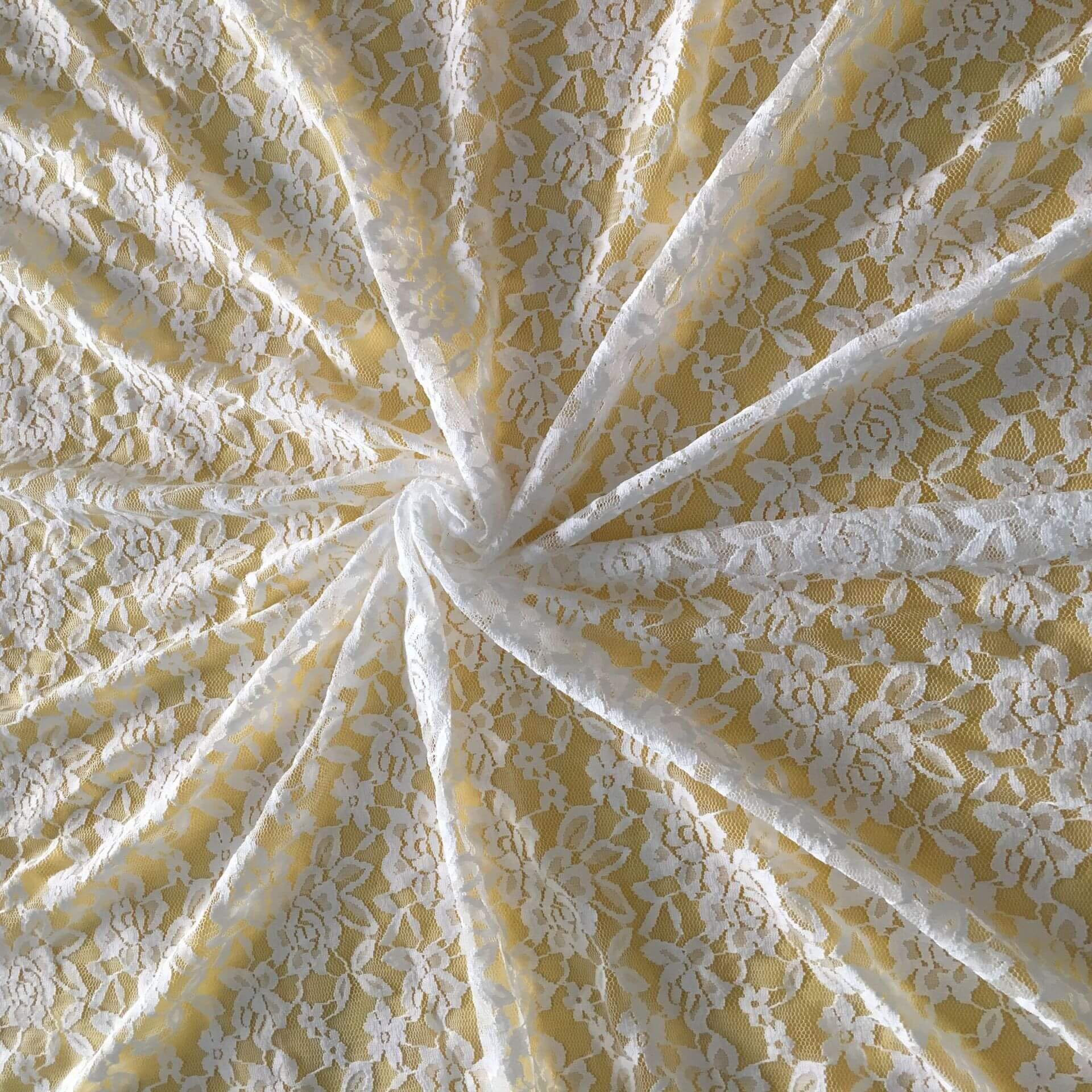 Lace Fabric Dress Peony Nylon Warp Knit for Women's Wear Wholesale Sup