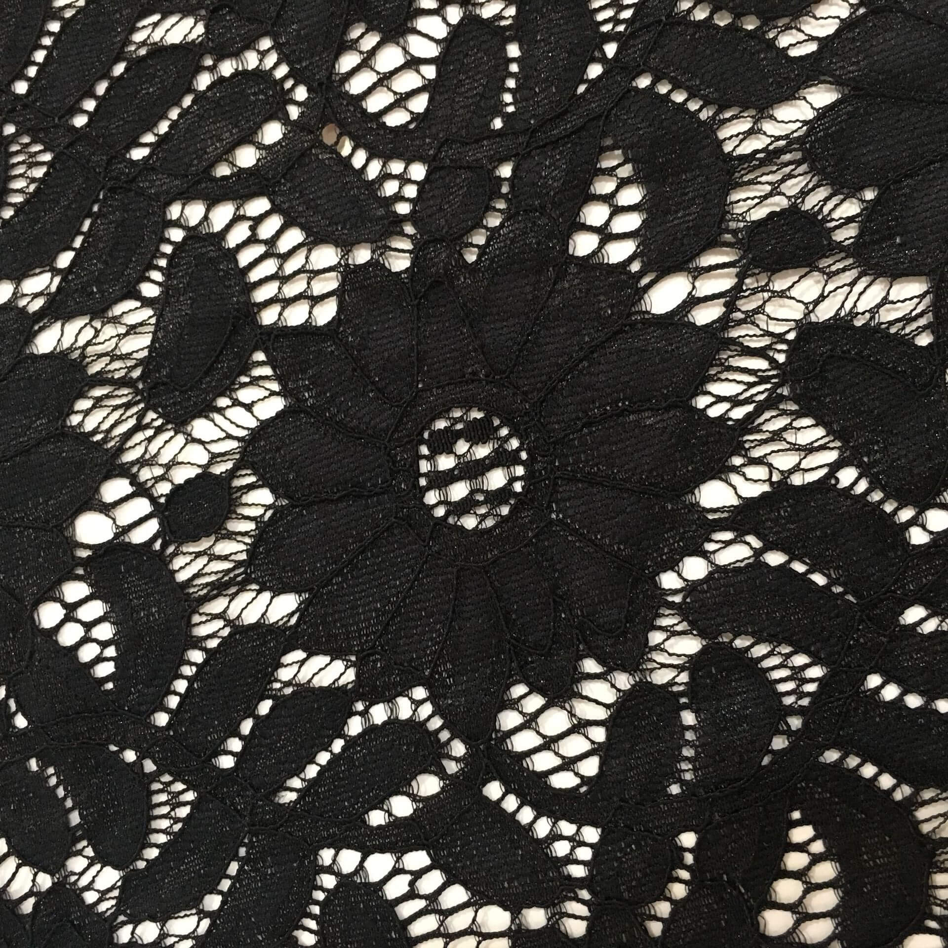 Dress Bright Women's Nylon Warp Knit Lace Fabric for Women's Wear Whol