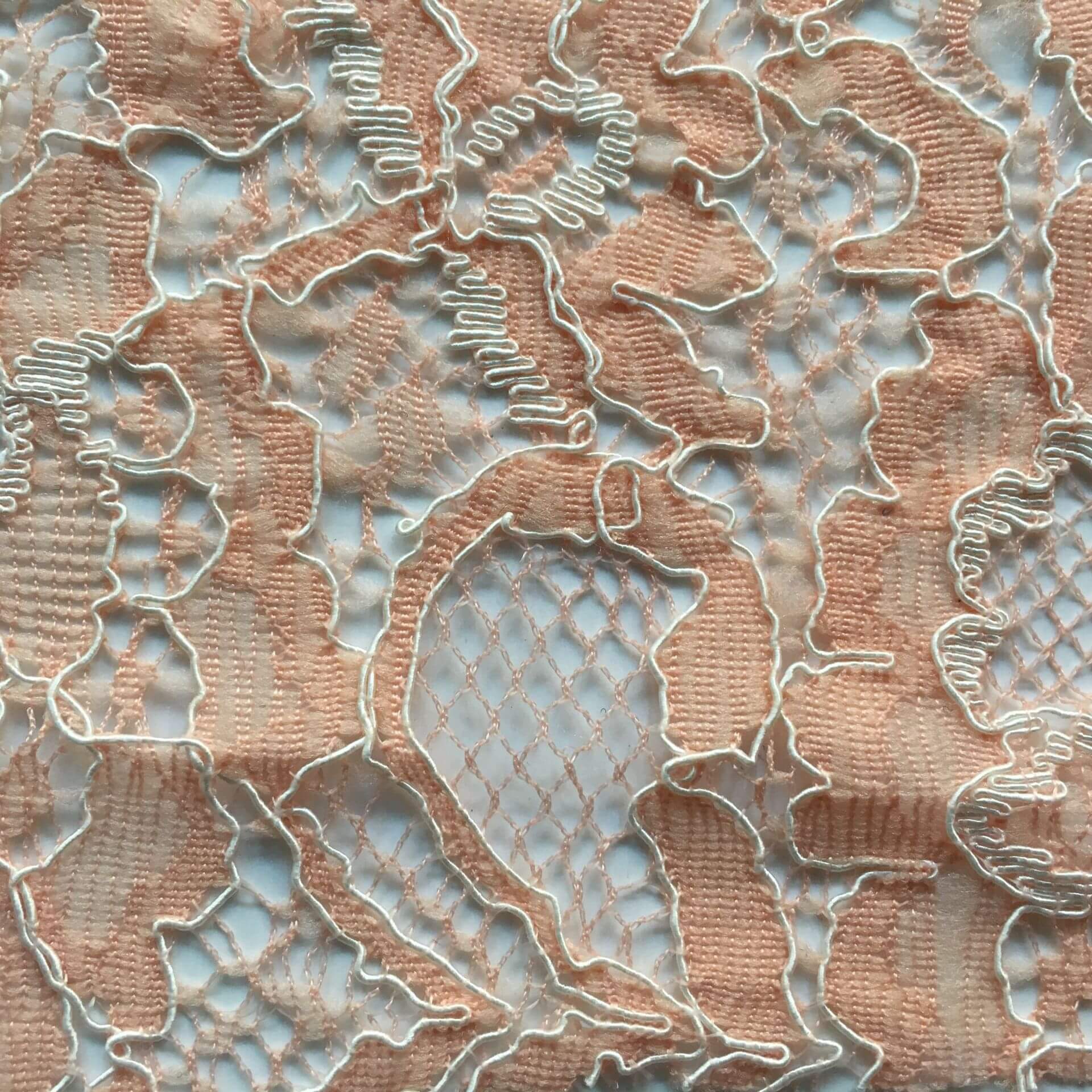 Lace Fabric Dress Cutwork Nylon for Women's Wear Wholesale Supplier 10