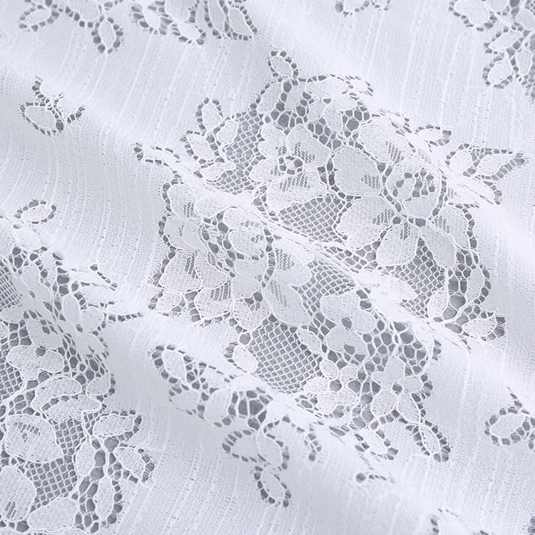 Lace Fabric Dress Nylon for Women's Wear Wholesale Supplier 4