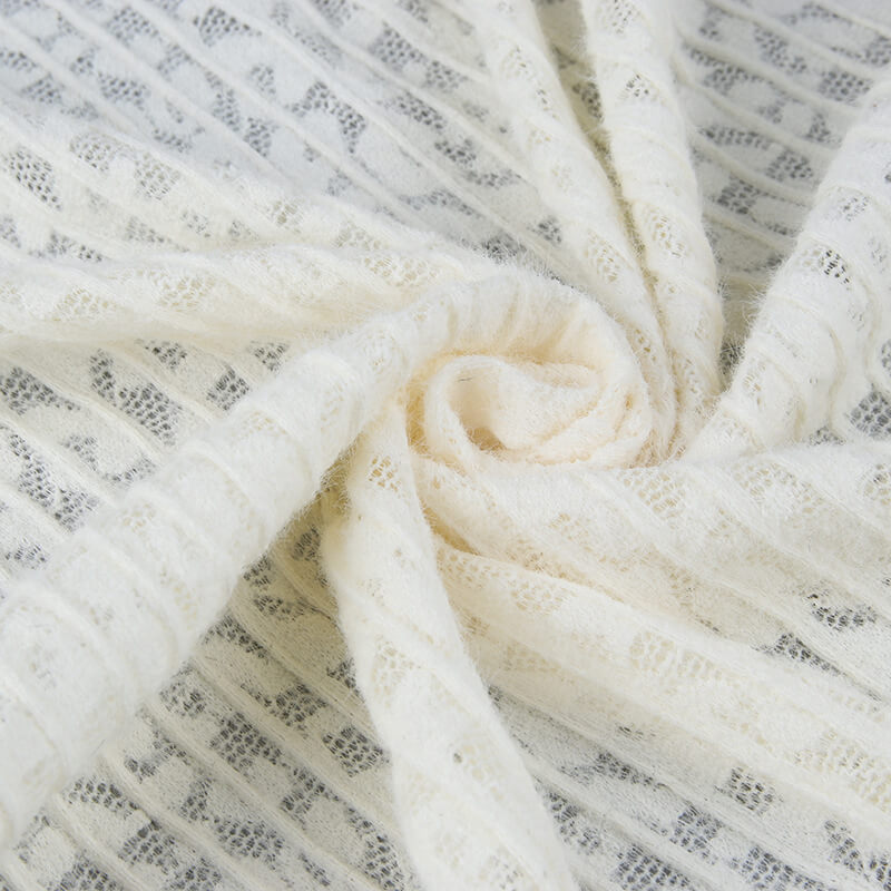 Lace Fabric Dress Nylon Warp Knit for Women's Wear Wholesale Supplier