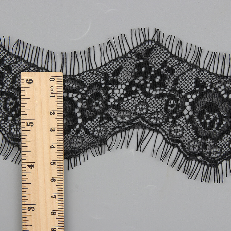 Dress Cuff Lace Small Floral Lace Fabric for Women's Wear Wholesale Su
