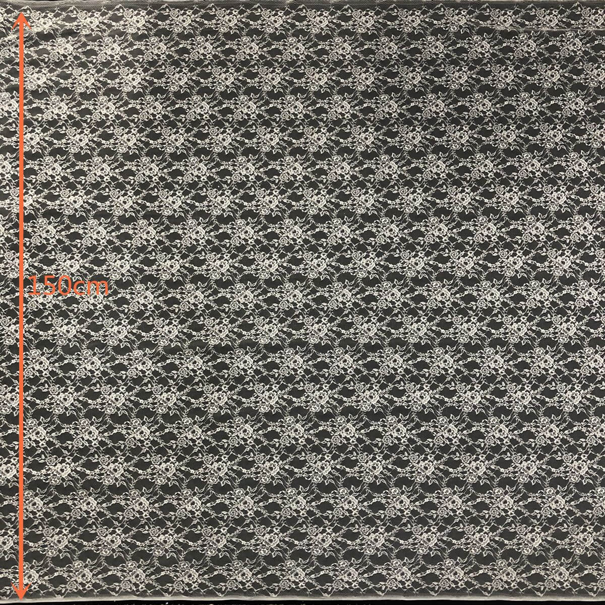 Lace Fabric Small Floral White Nylon for Bridal Wholesale Supplier 5