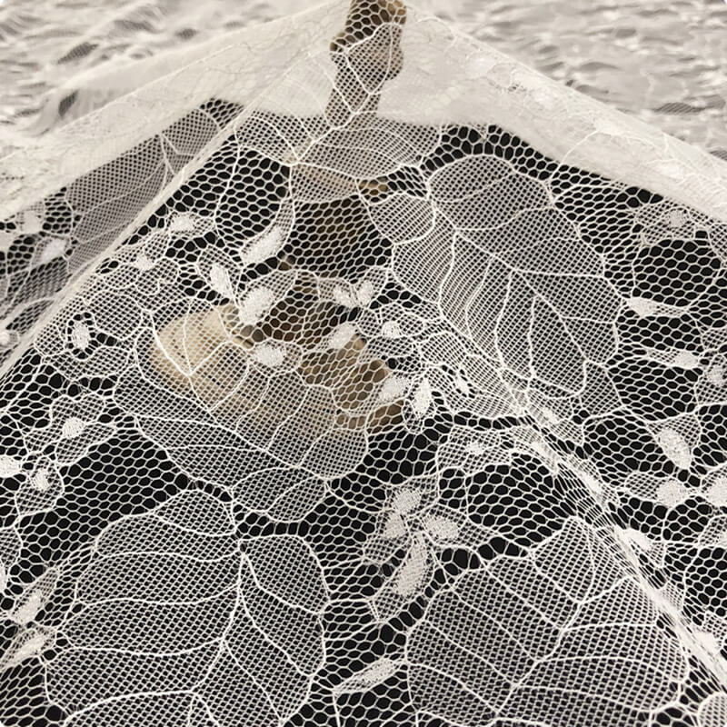 Modern Bridal Evening Nylon Lace Fabric for Bridal Wholesale Supplier 6