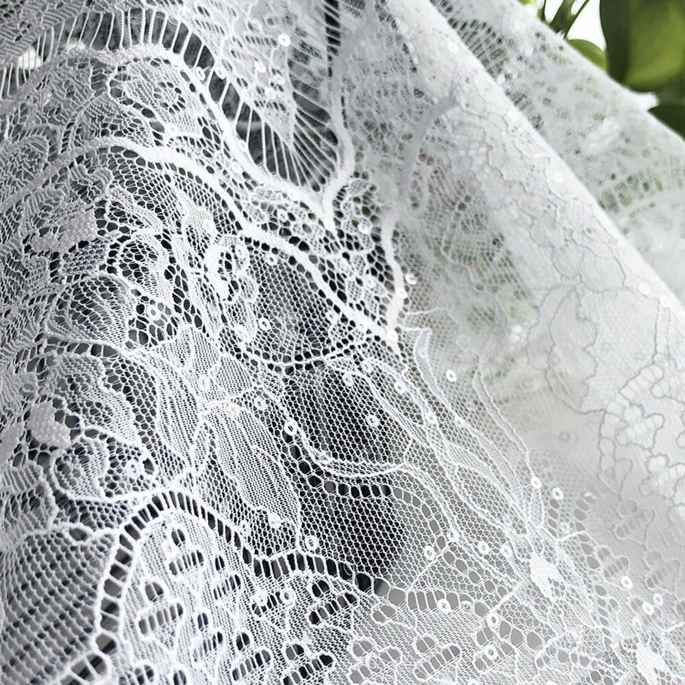 Lace Fabric Dress Eyelash for Women's Wear Wholesale Supplier