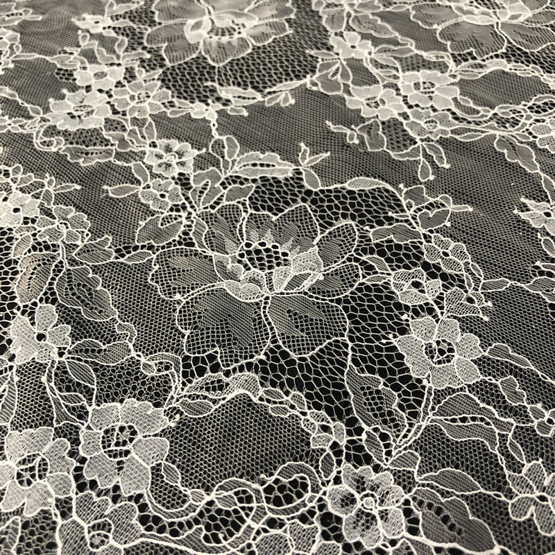 Lace Fabric Dress Cutwork Nylon for Women's Wear Wholesale Supplier