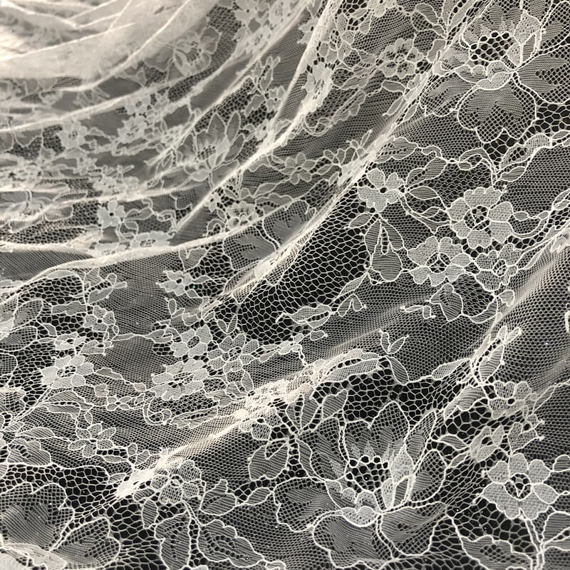 Lace Fabric Dress Cutwork Nylon for Women's Wear Wholesale Supplier 3