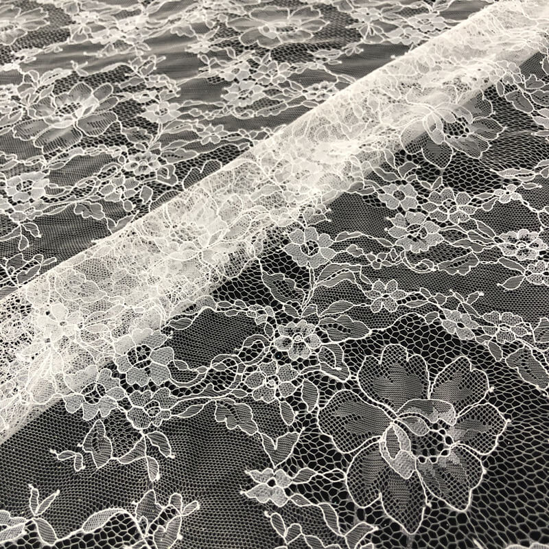 Lace Fabric Dress Cutwork Nylon for Women's Wear Wholesale Supplier 5