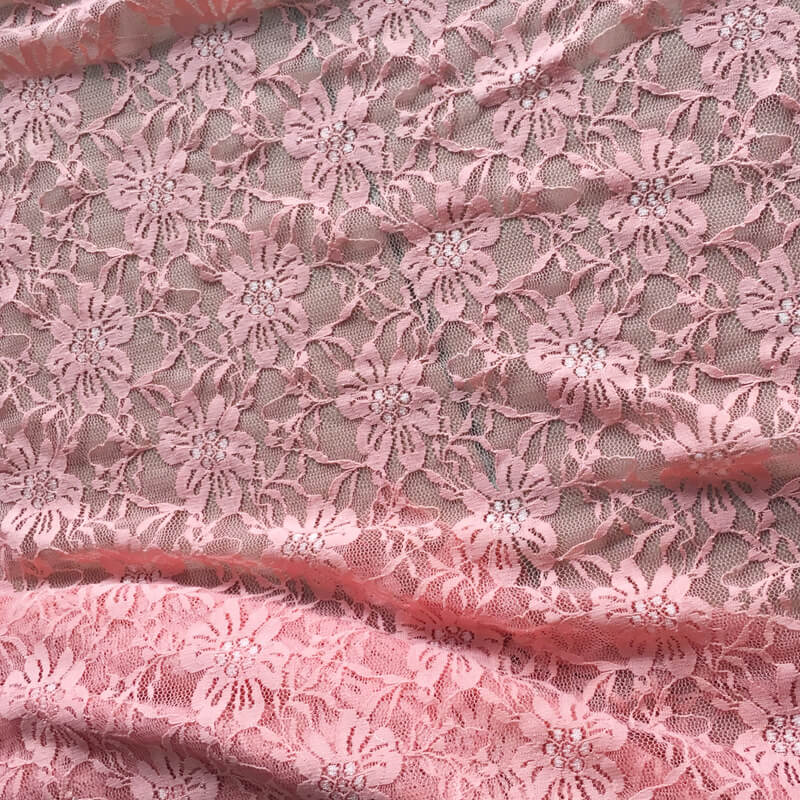 Lace Trim Lace Fabric Chrysanthemum Nylon Warp Knit for Lingerie Whole