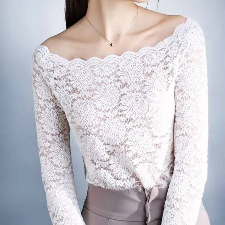 Lace Fabric Cutwork Women's Nylon Warp Knit for Women's Wear Wholesale