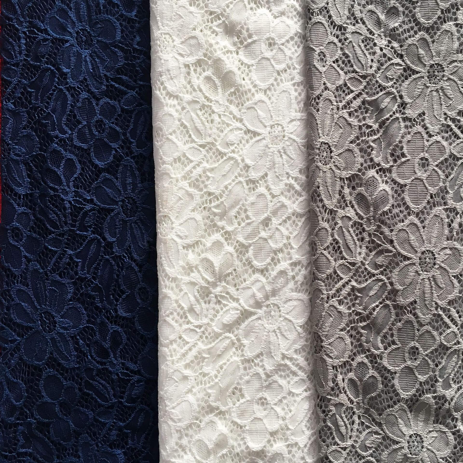 Lace Fabric Cutwork Nylon Warp Knit Wholesale Supplier 4