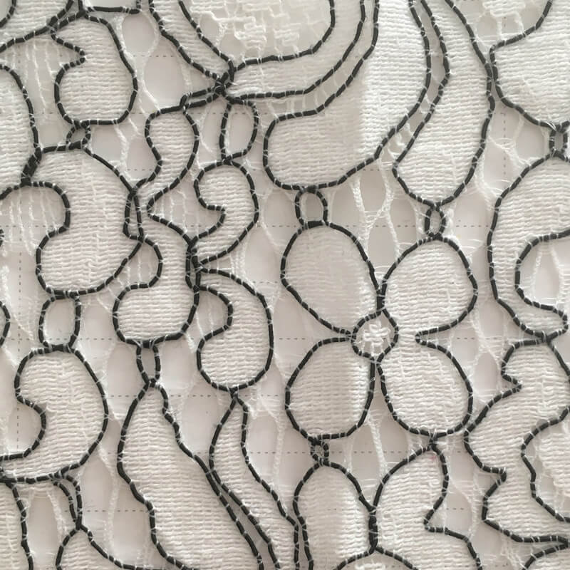 Lace Trim Nylon Lace Fabric for Apparel Wholesale Supplier 9