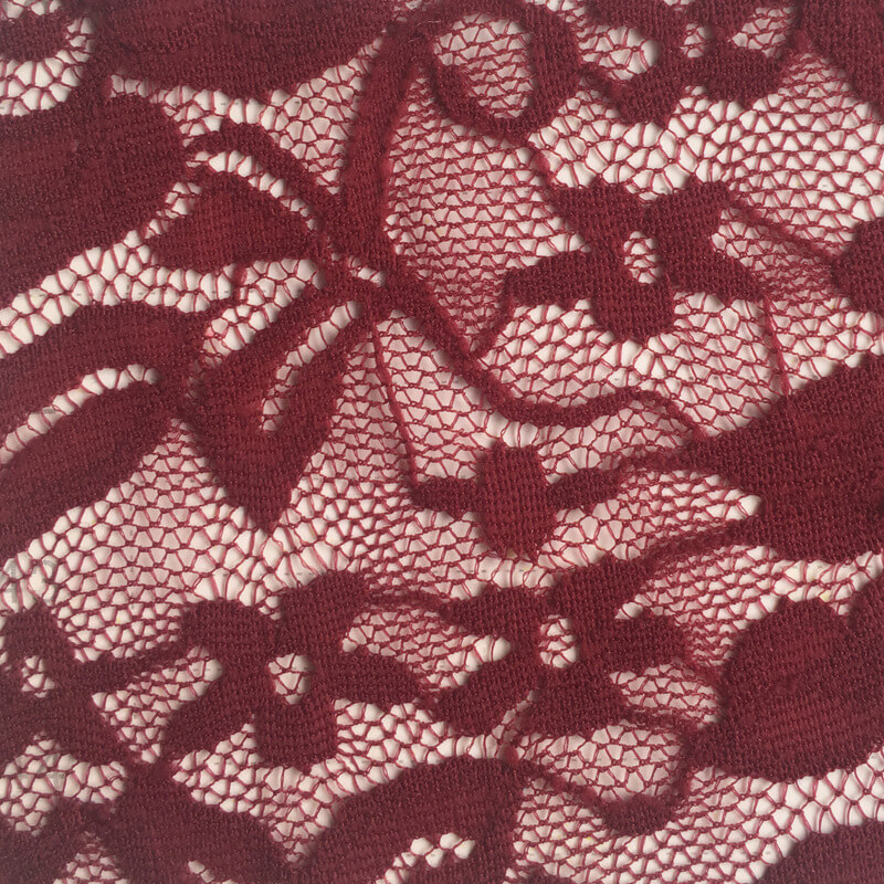Lace Trim Nylon Warp Knit Lace Fabric for Apparel Wholesale Supplier 19