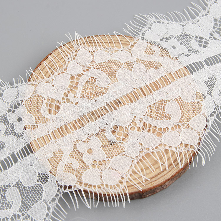 Lace Trim Eyelash Lace Eyelash Lace Fabric for Apparel Wholesale Suppl