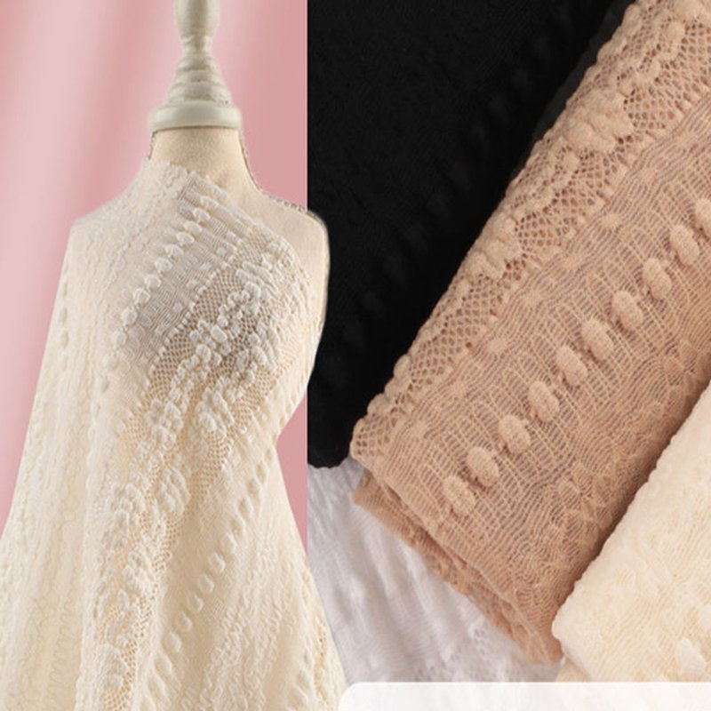Lace Fabric Dress Kids Nylon for Women's Wear Wholesale Supplier
