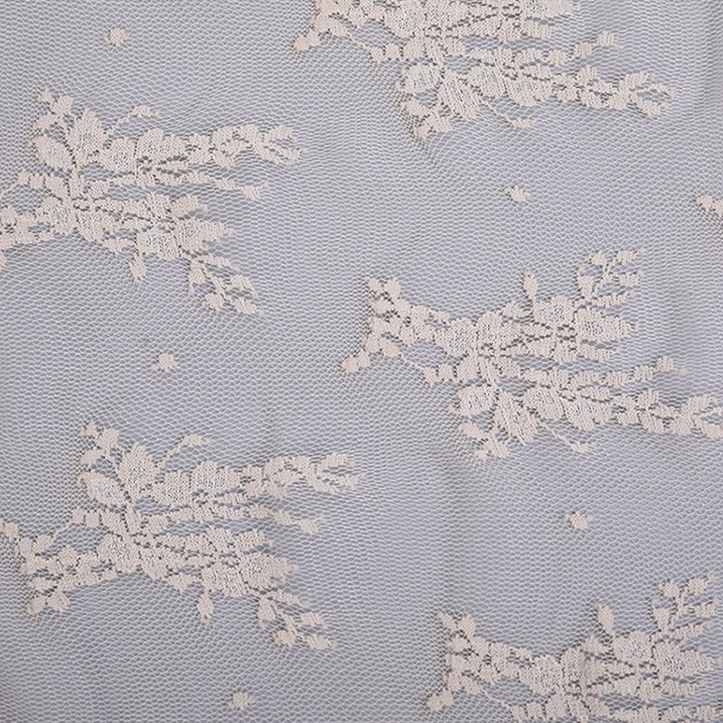 Lace Fabric Jacquard Bridal Nylon Warp Knit for Bridal Wholesale Suppl 5